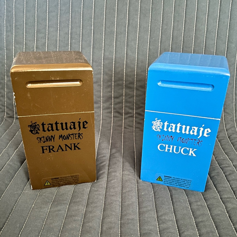 2 Horror Themed Cigar Boxes